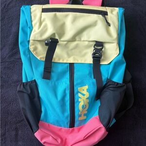 HOKA Blue and Yellow Men's Backpack